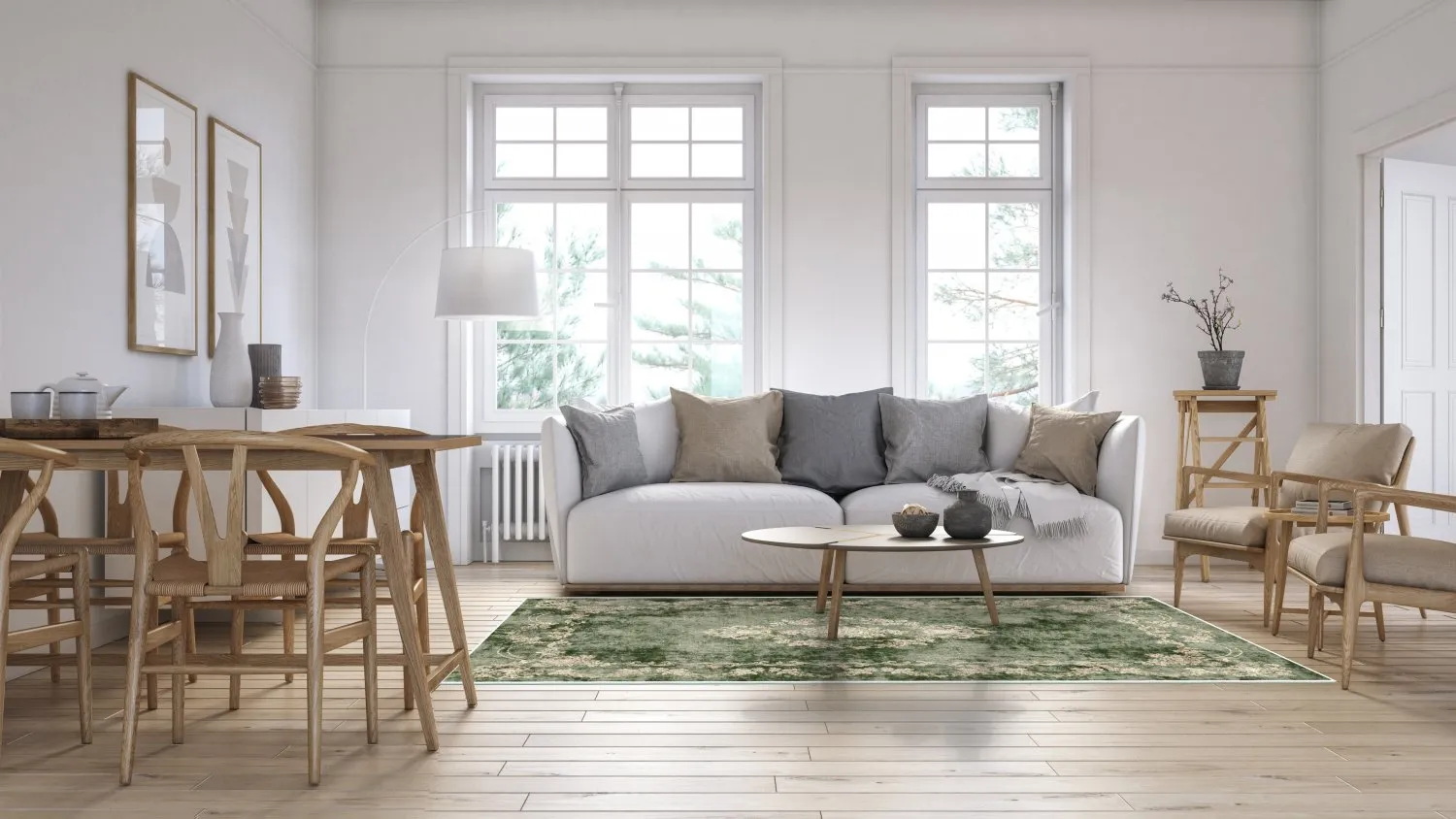 Tapete Wilton - Taknis (verde)