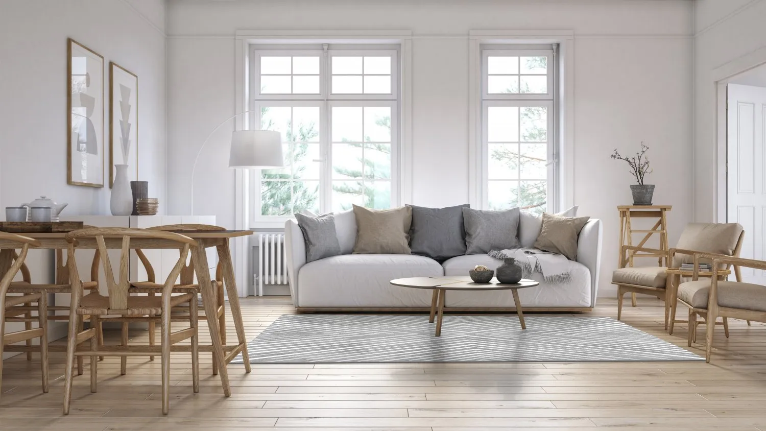 Tapete Wilton - Amorgos (cinza)