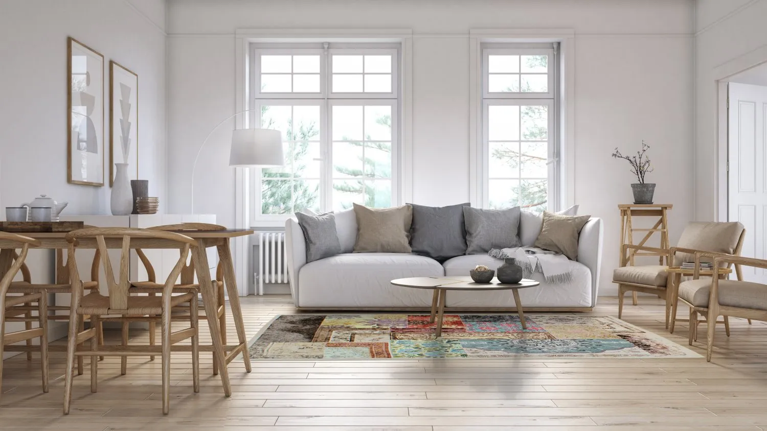 Tapete Wilton - Linosa (multicolorido)