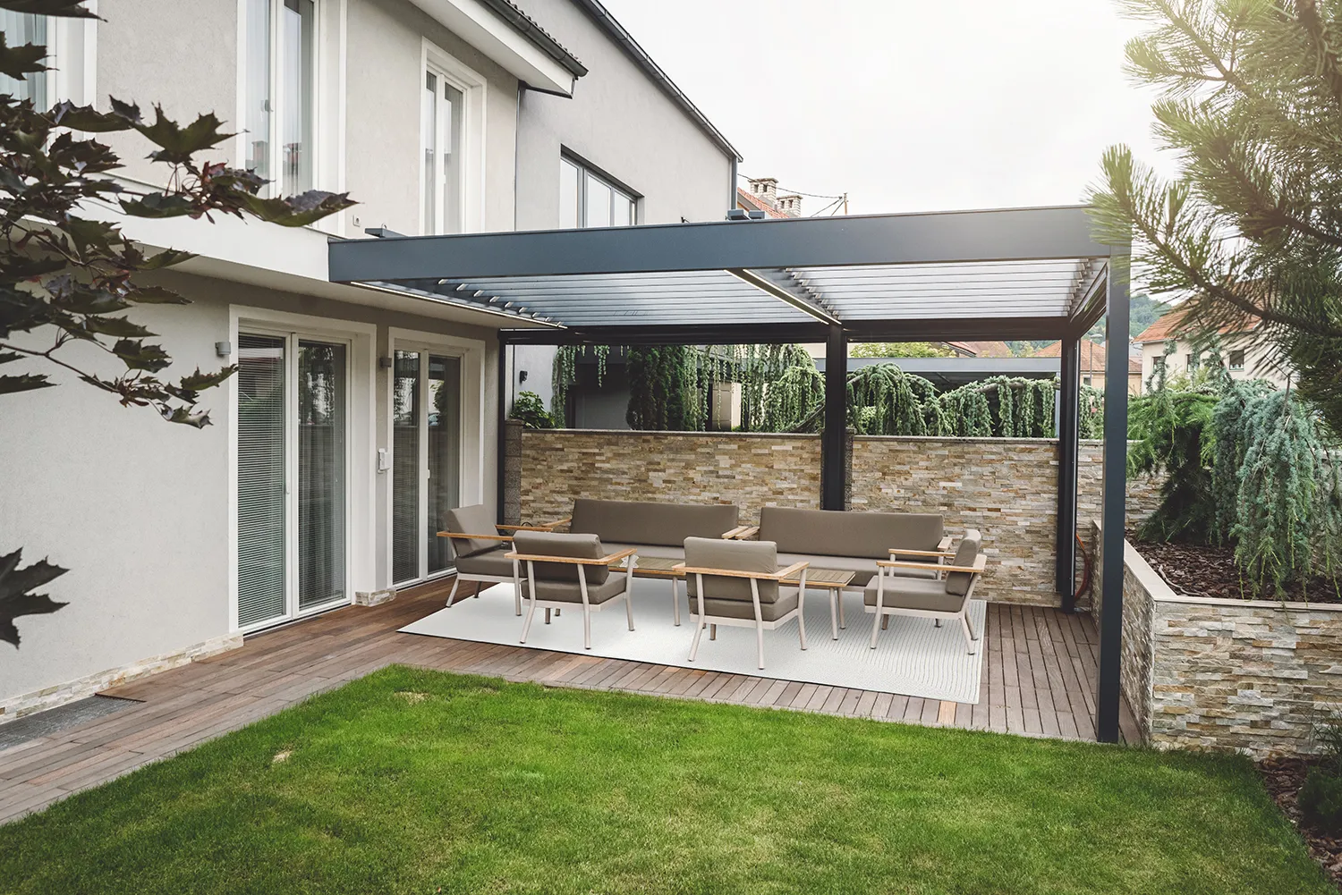 Tapete para interior e exterior - Arlo (offwhite)