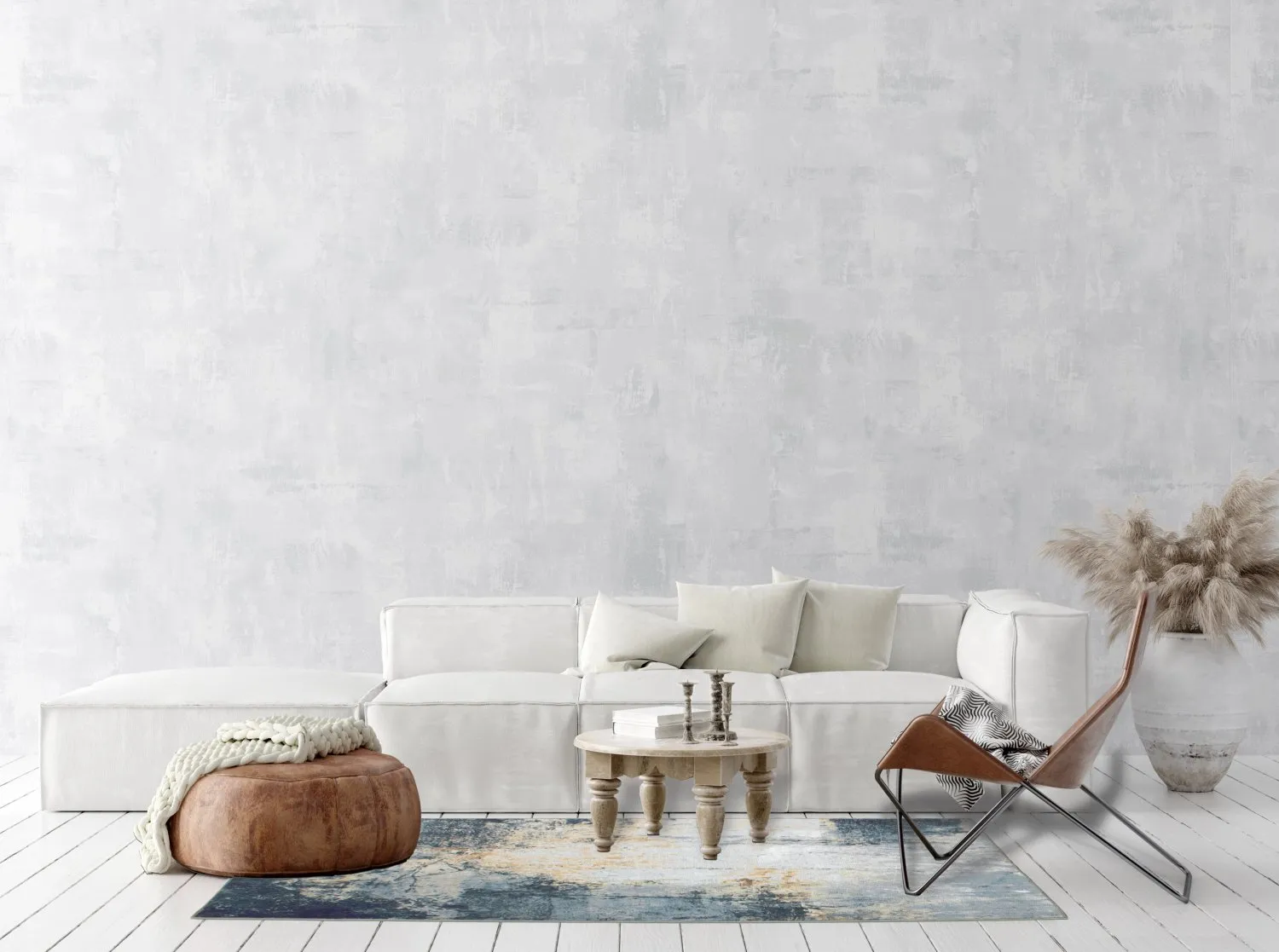 Tapete Wilton - Melazzo (cinza/multicolorido)