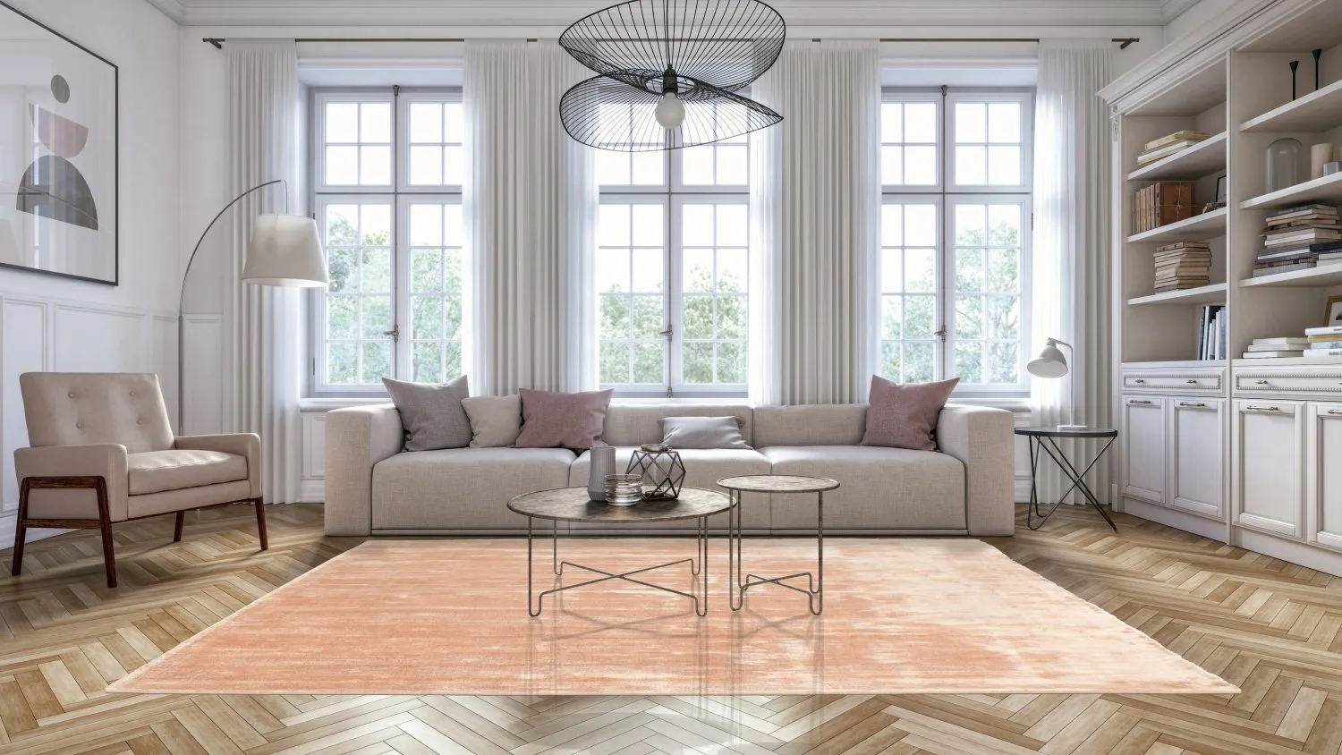 Tapete de viscose - Jodhpur Special Luxury Edition (damasco)