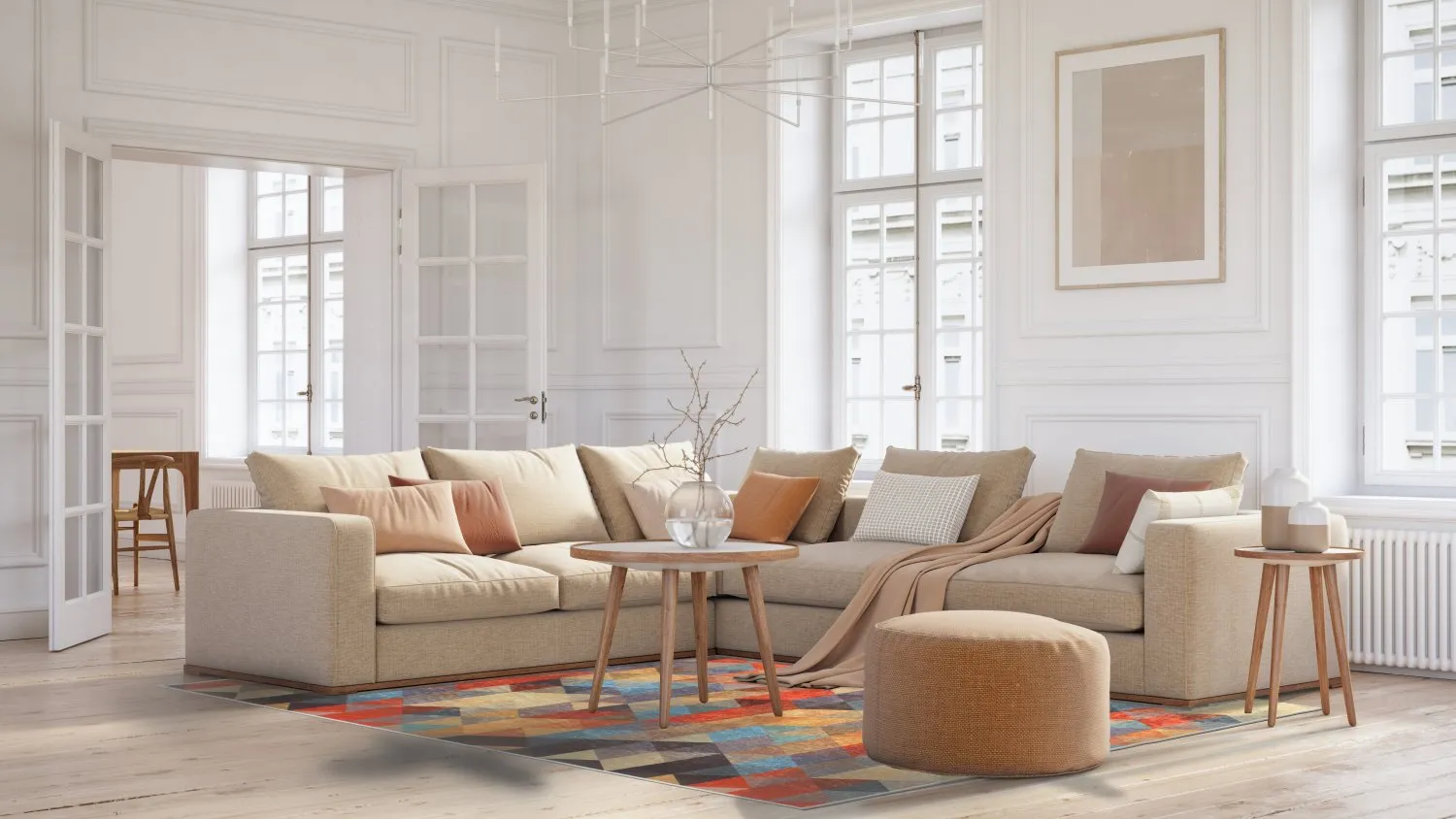 Tapete Wilton - Aybuke (multicolorido)