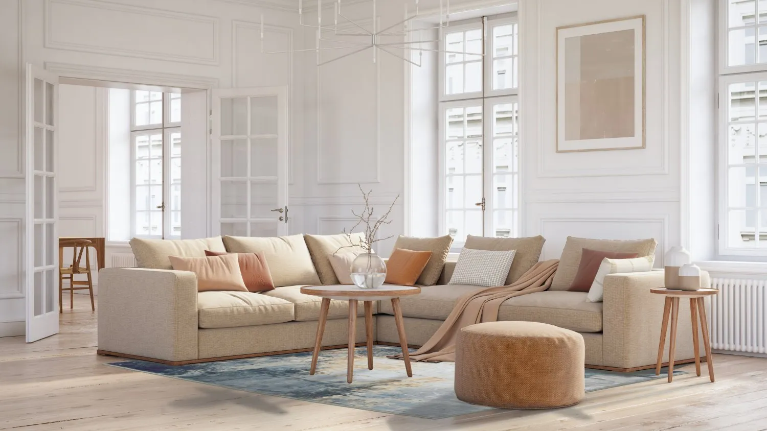 Tapete Wilton - Melazzo (cinza/multicolorido)