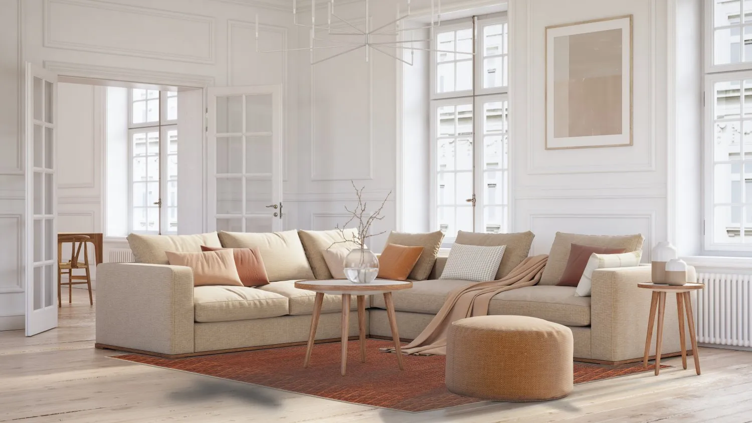 Tapete Wilton - Favone (marrom)