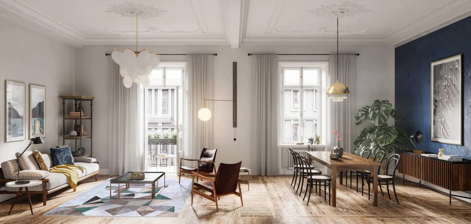 Tapete Wilton - Feres (cinza/bege/multicolorido)