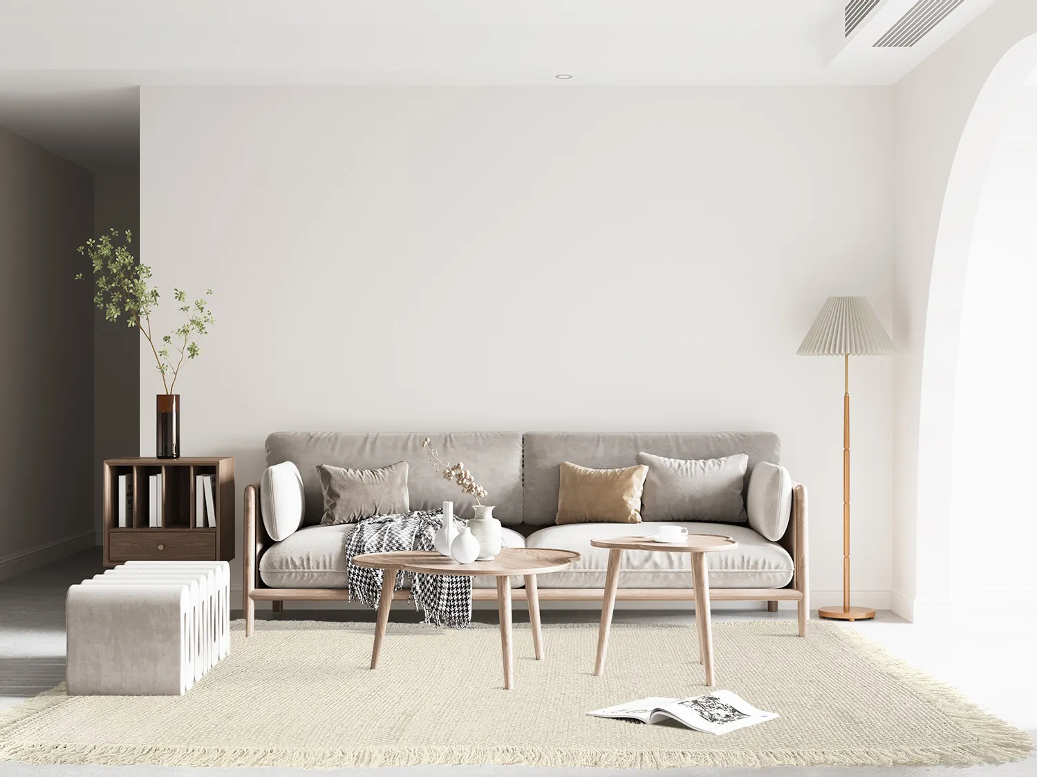 Tapete de lã - Pike (cream)