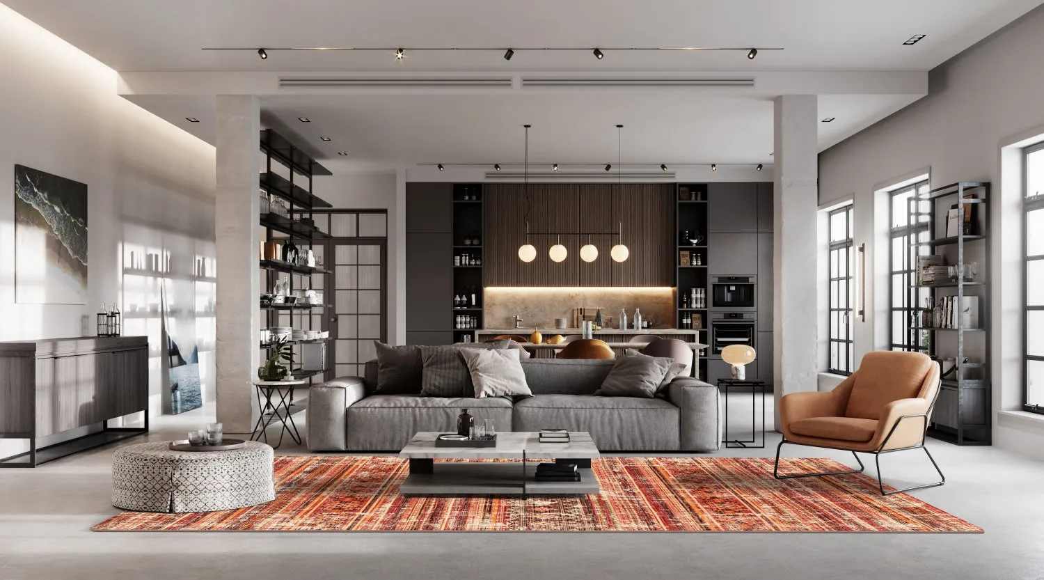 Tapete Wilton - Mahdia (multicolorido)