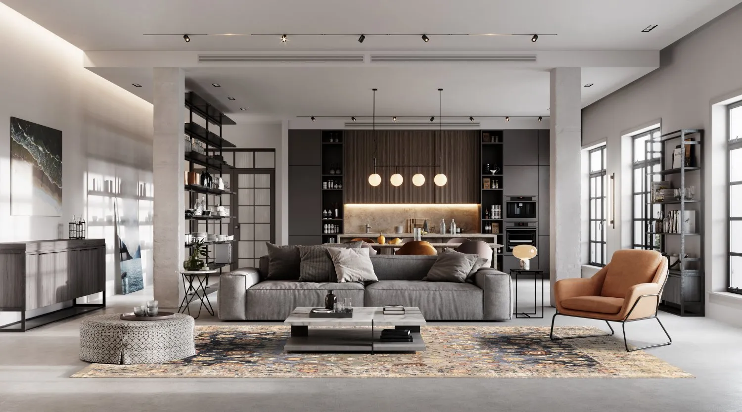 Tapete Wilton - Bouhjar (bege/multicolorido)