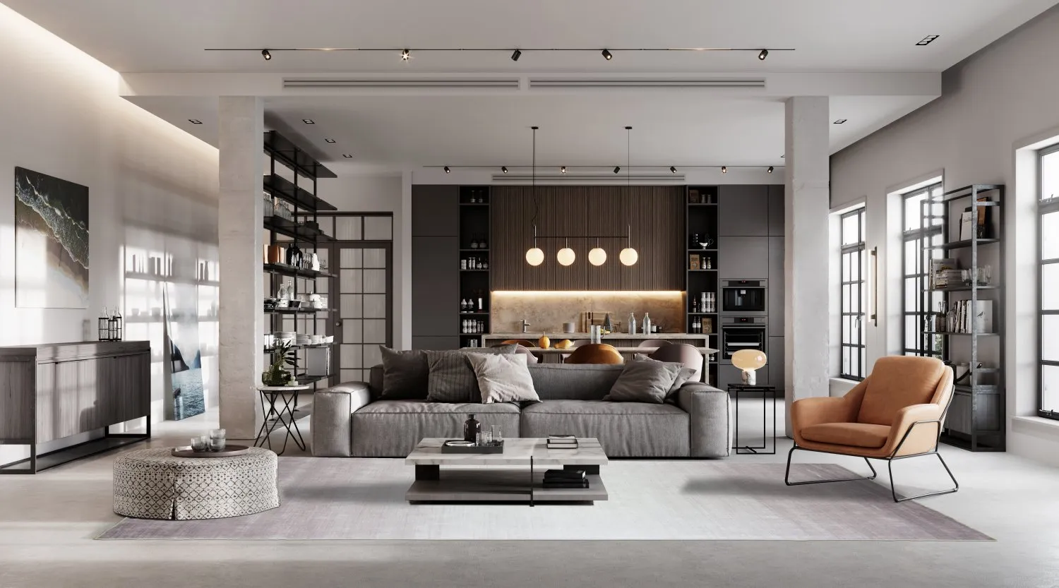 Tapete Wilton - Shade (bege/cinza)