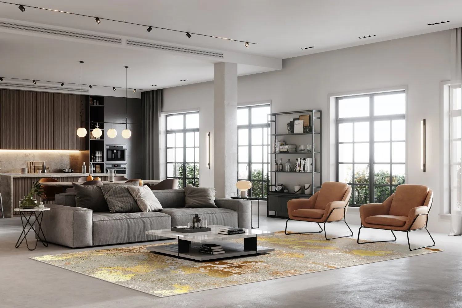 Tapete Wilton - Elena (bege/dourado)