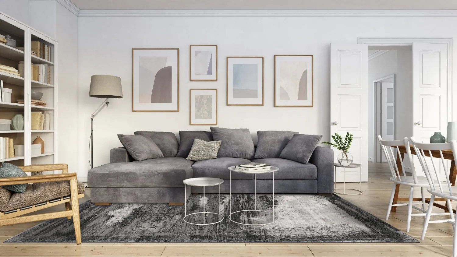 Tapete Wilton - Sovana (cinza)