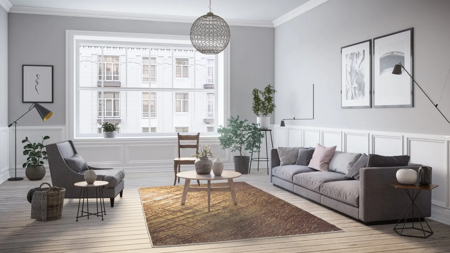 Tapete Wilton - Junes (dourado)