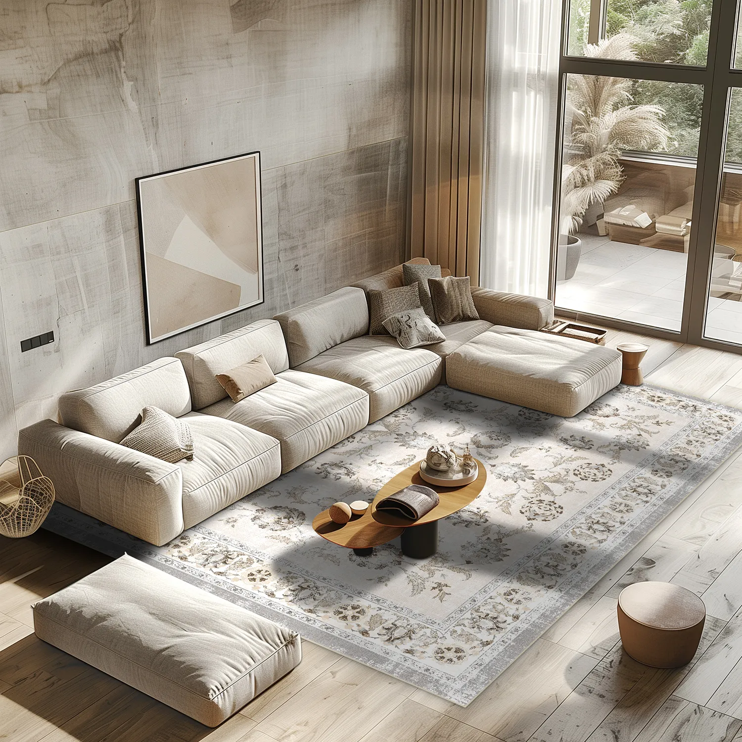 Tapete Wilton - Adeleine (bege)