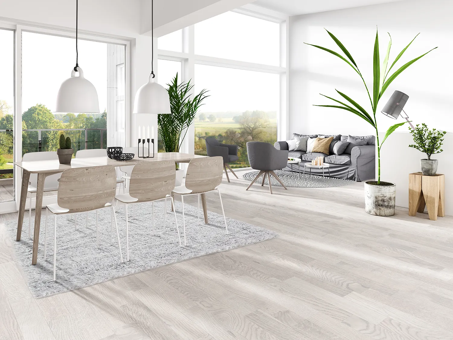 Tapetes felpudos - Antuco (cinza claro)