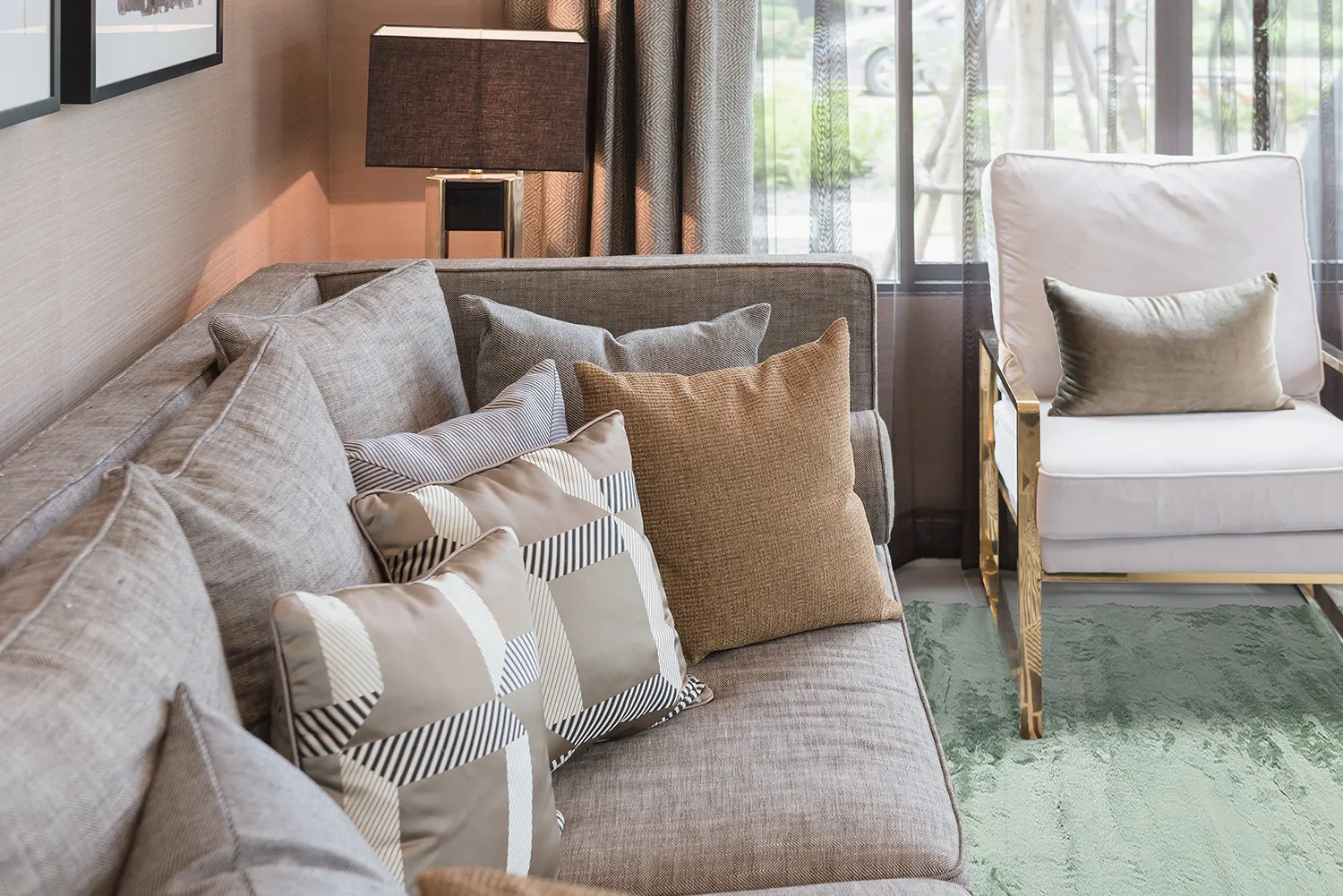 Tapetes felpudos - Aranga Super Soft Fur (verde)