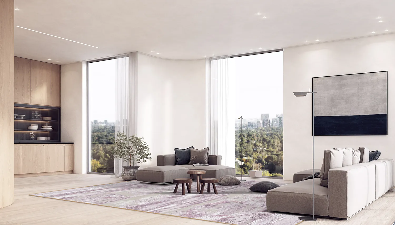 Tapete Wilton - Ben Arous (rosa)