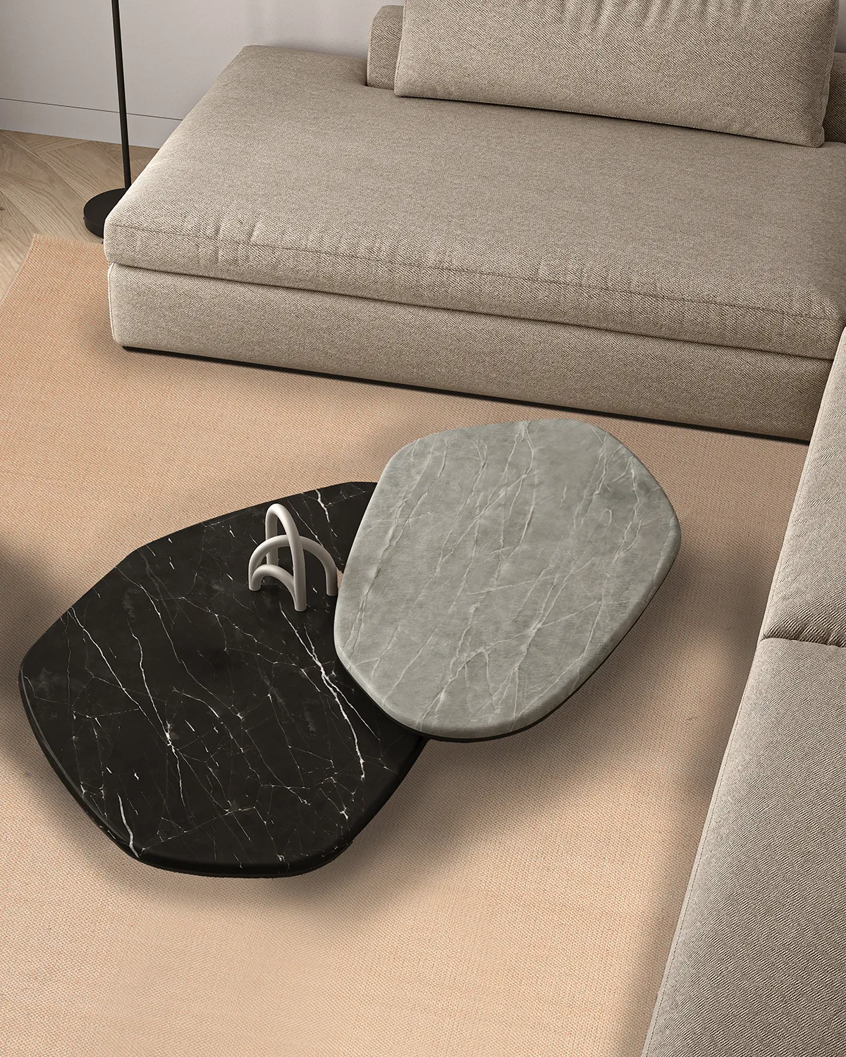 Bomullsmatta - Billie (beige)