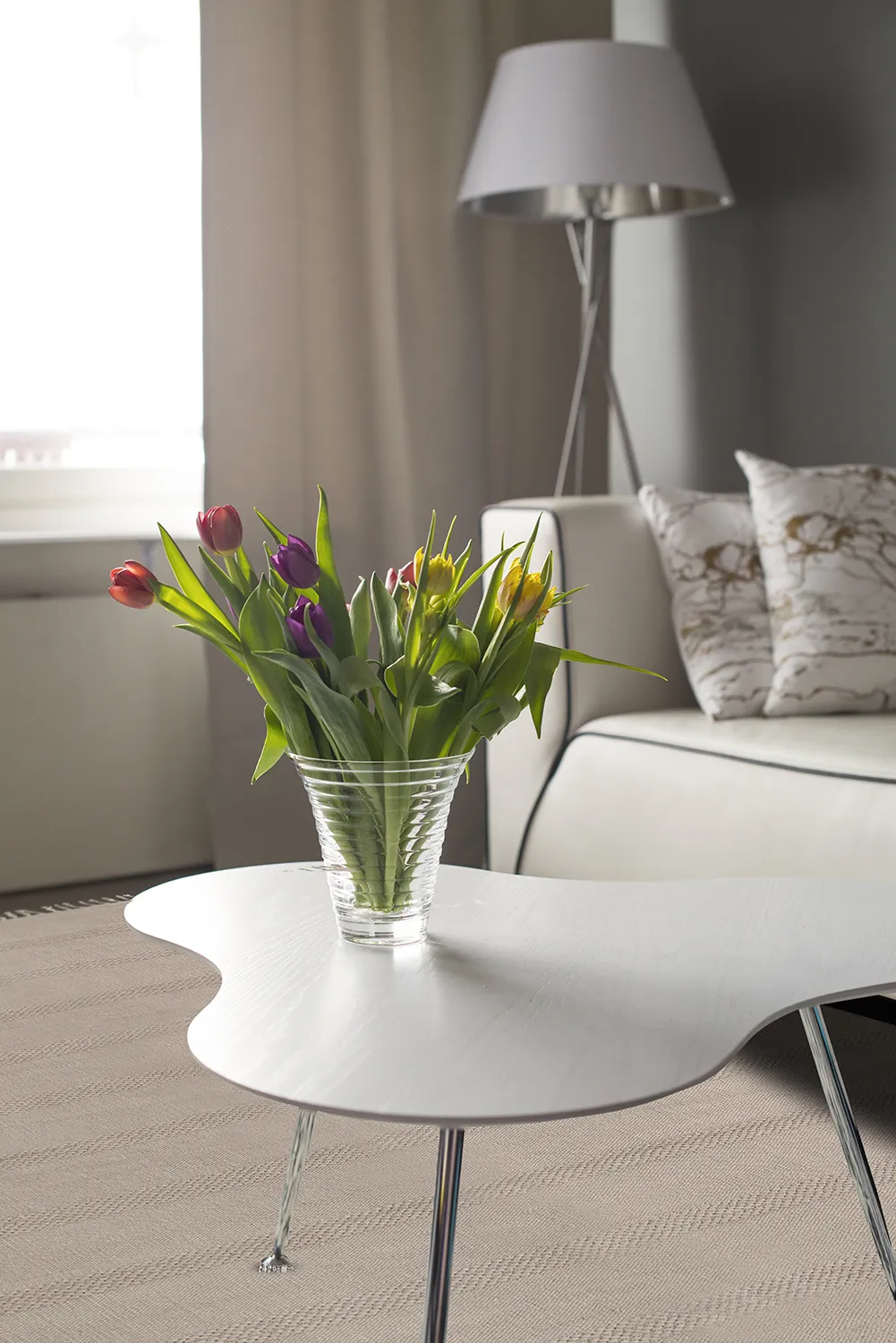 Bomullsmatta - Lilje (brun)