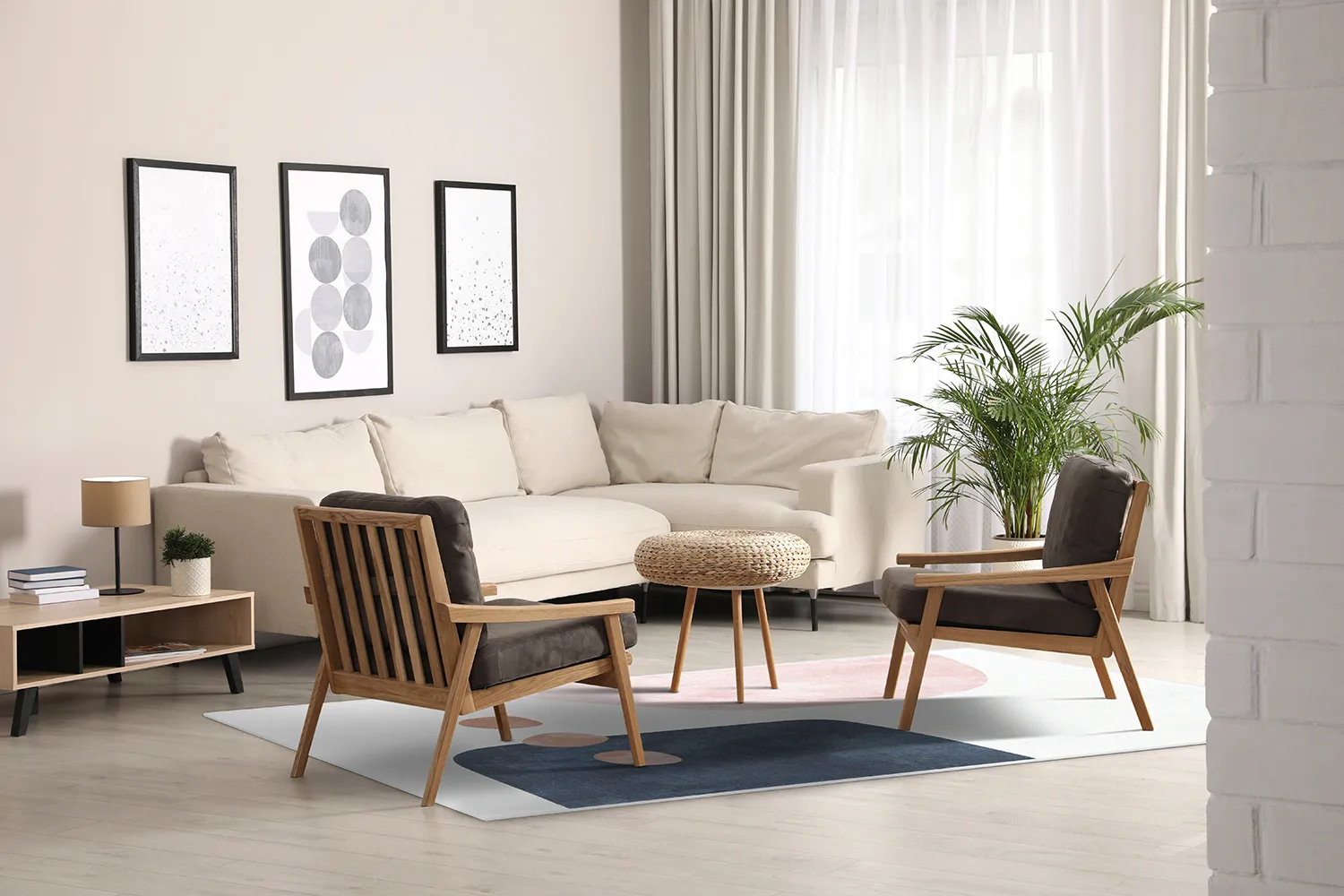 Tapete Wilton - Brethon (multicolorido)