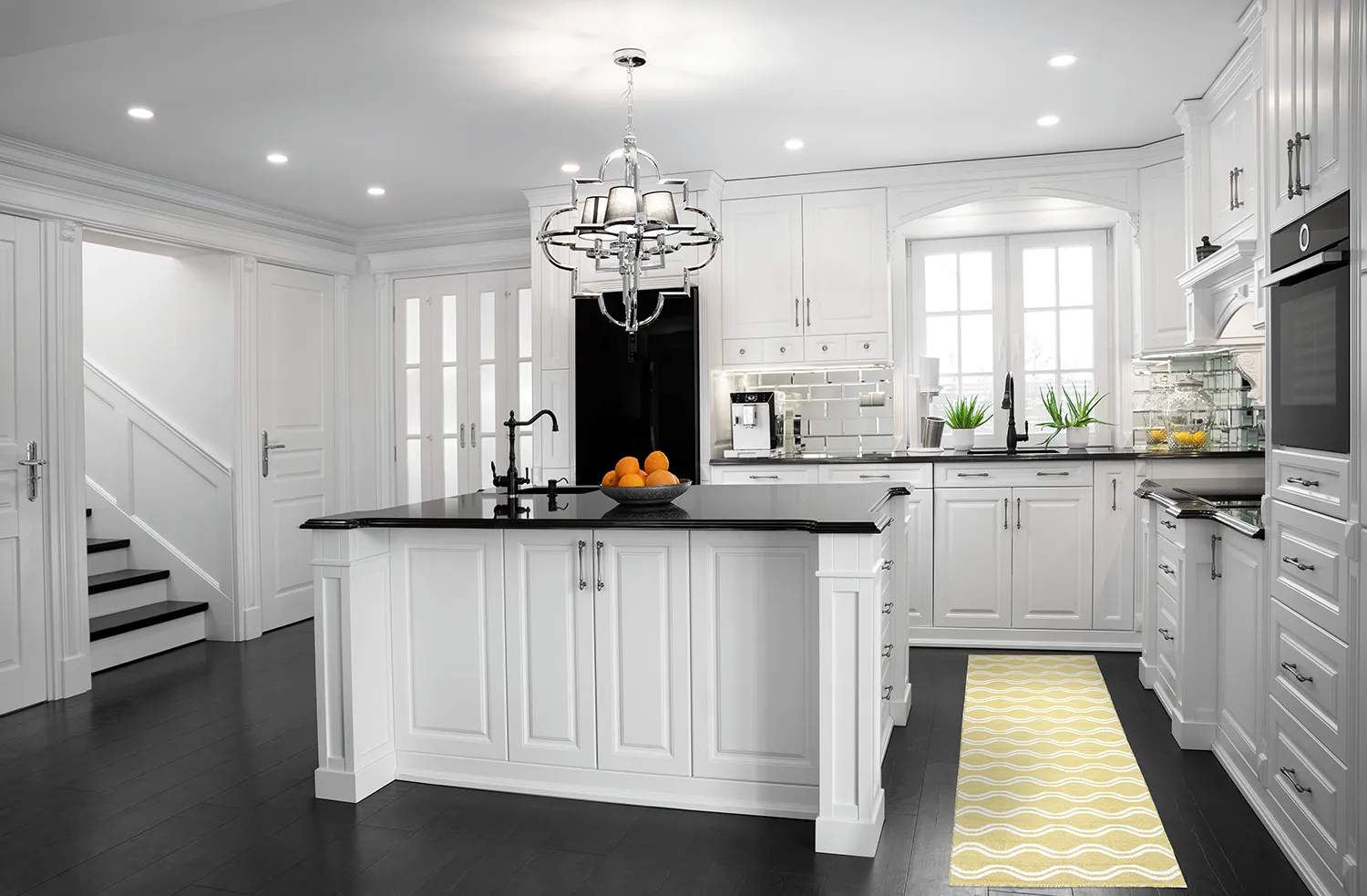 Tapetes de Plástico - Camden (verde/branco)