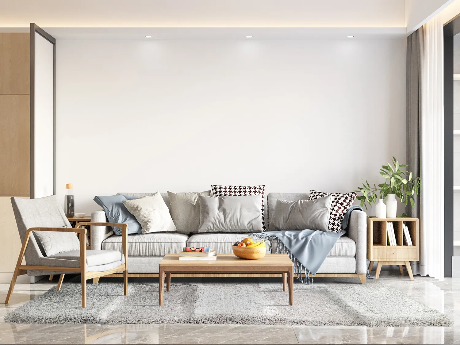 Tapetes felpudos - Cannes (cinza)