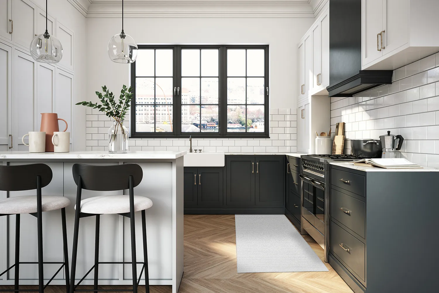 Tapetes de Plástico - Chelsea (cinza claro)