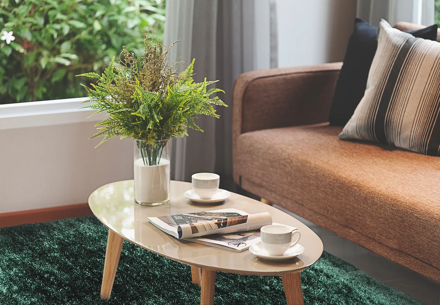 Tapetes felpudos - Cosy (verde escuro)