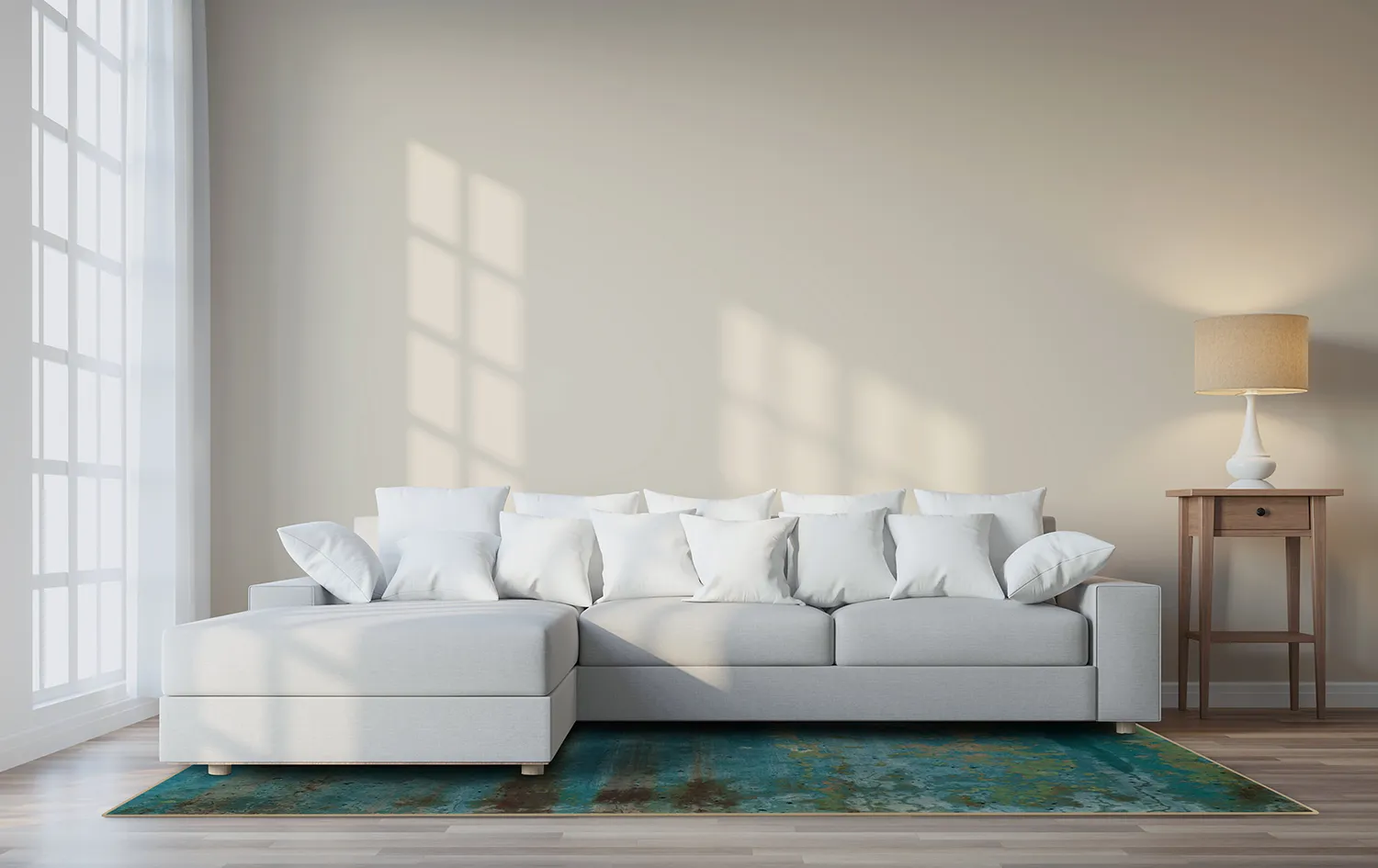 Tapete Wilton - Domont (turquesa)