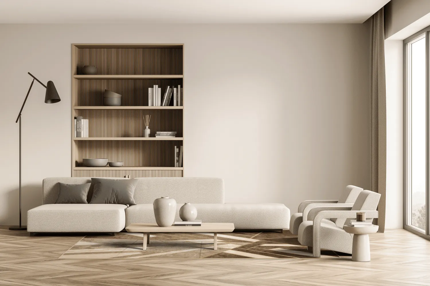 Tapete Wilton - Amasra (bege)