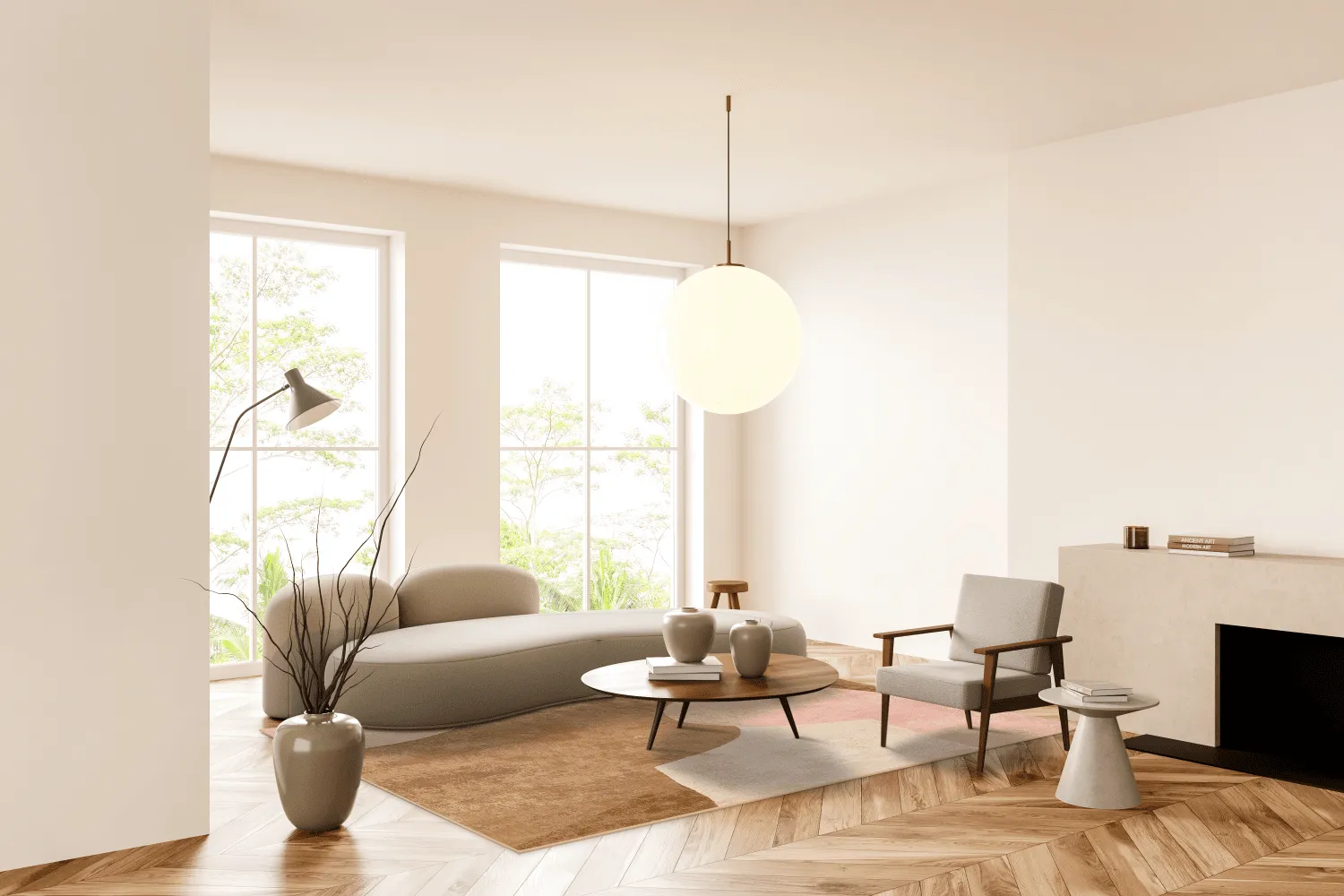 Tapete Wilton - Lazio (bege/rosa)