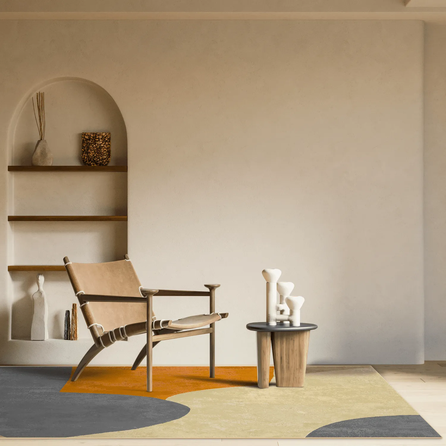 Tapete Wilton - Lazio (cinza/multi)