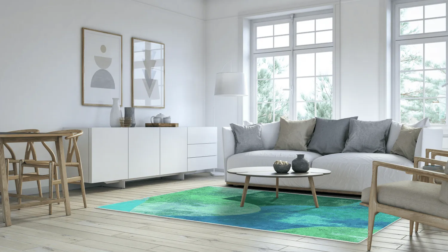 Tapete Wilton - Lazio (verde)