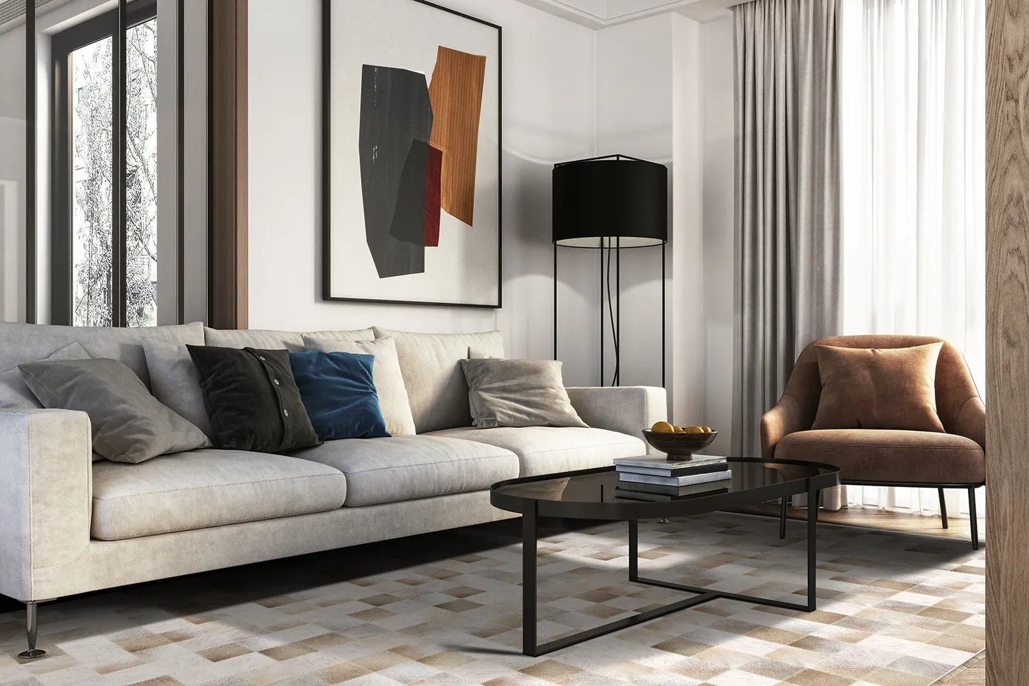 Tapete Wilton - Fethiye (bege)