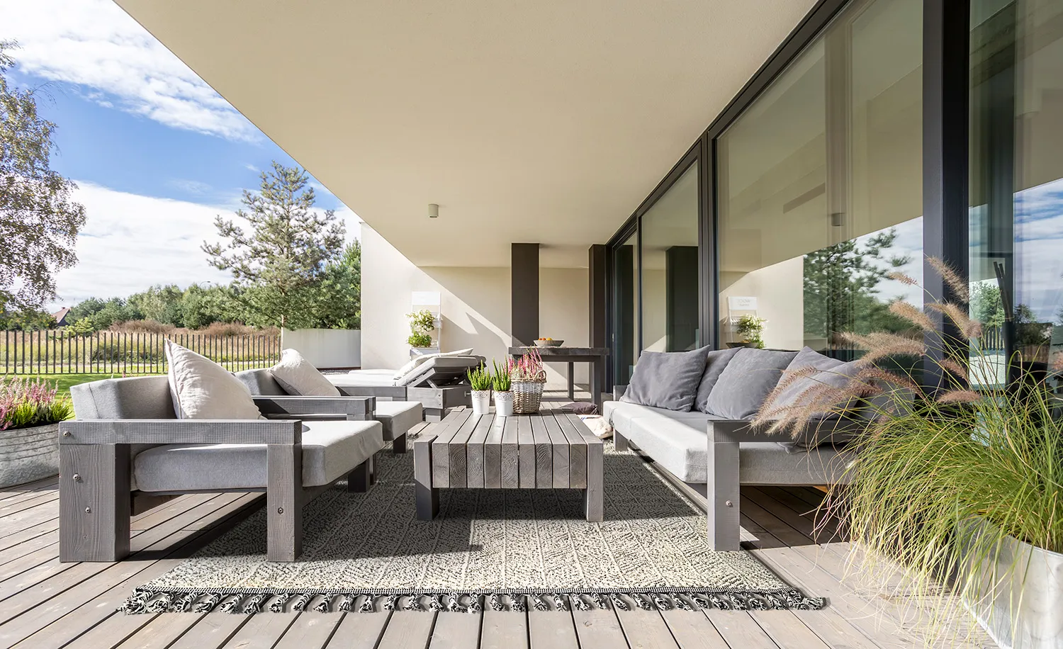 Shaggy - Indoor/Outdoor Francisco (cinza)