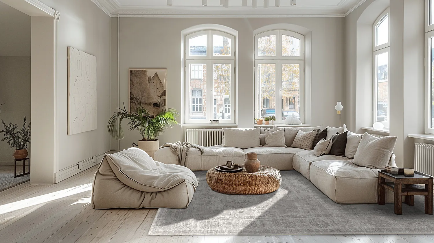 Tapete Wilton - Gombalia (cinza)