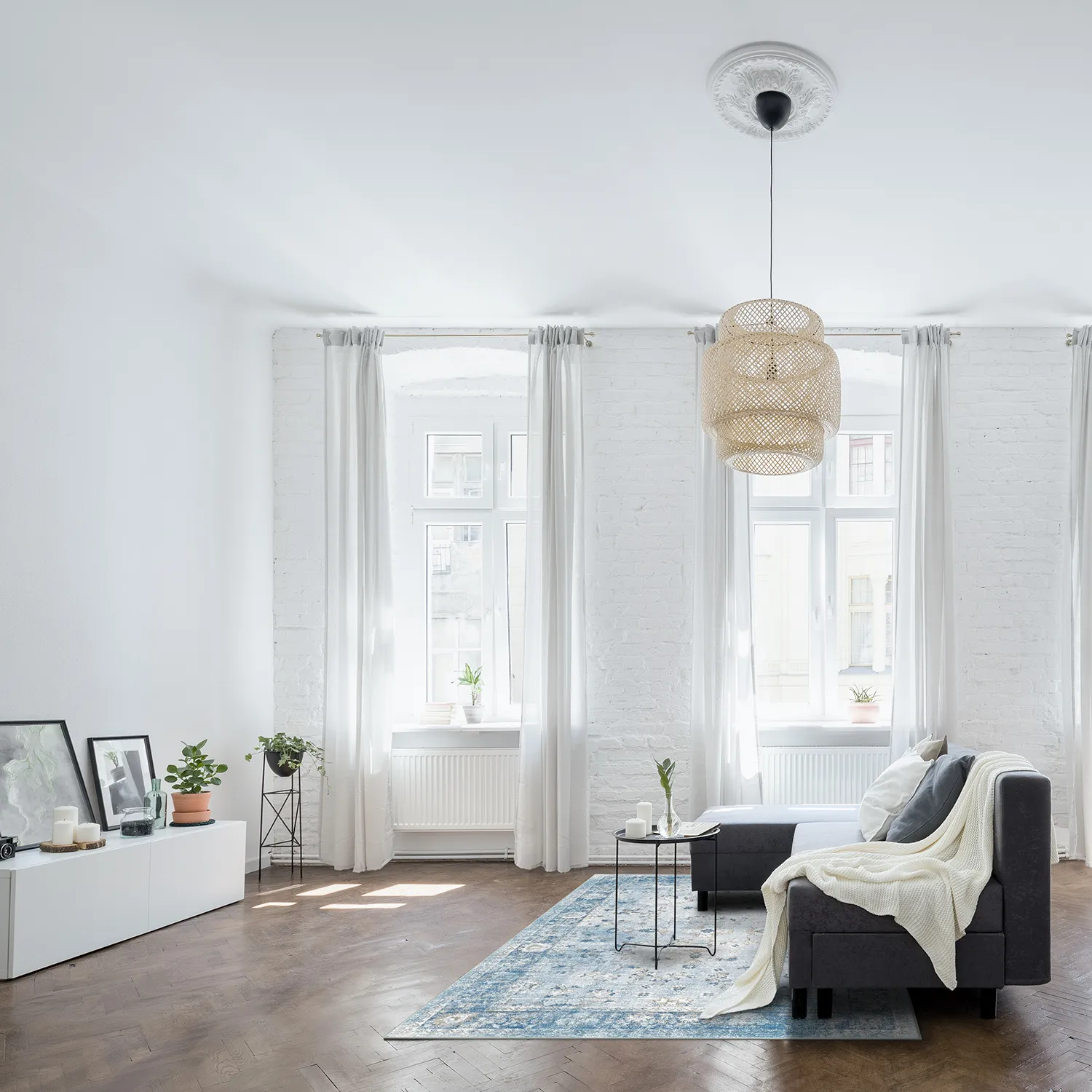 Tapete Wilton - Gombalia (azul claro)