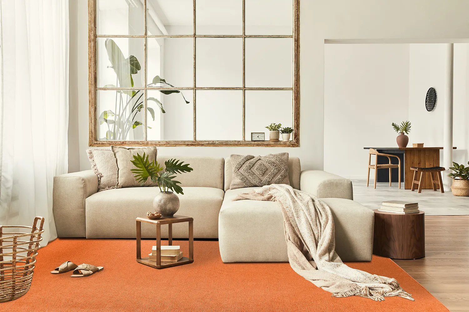 Tapete de lã - Hamilton (Cinnamon)