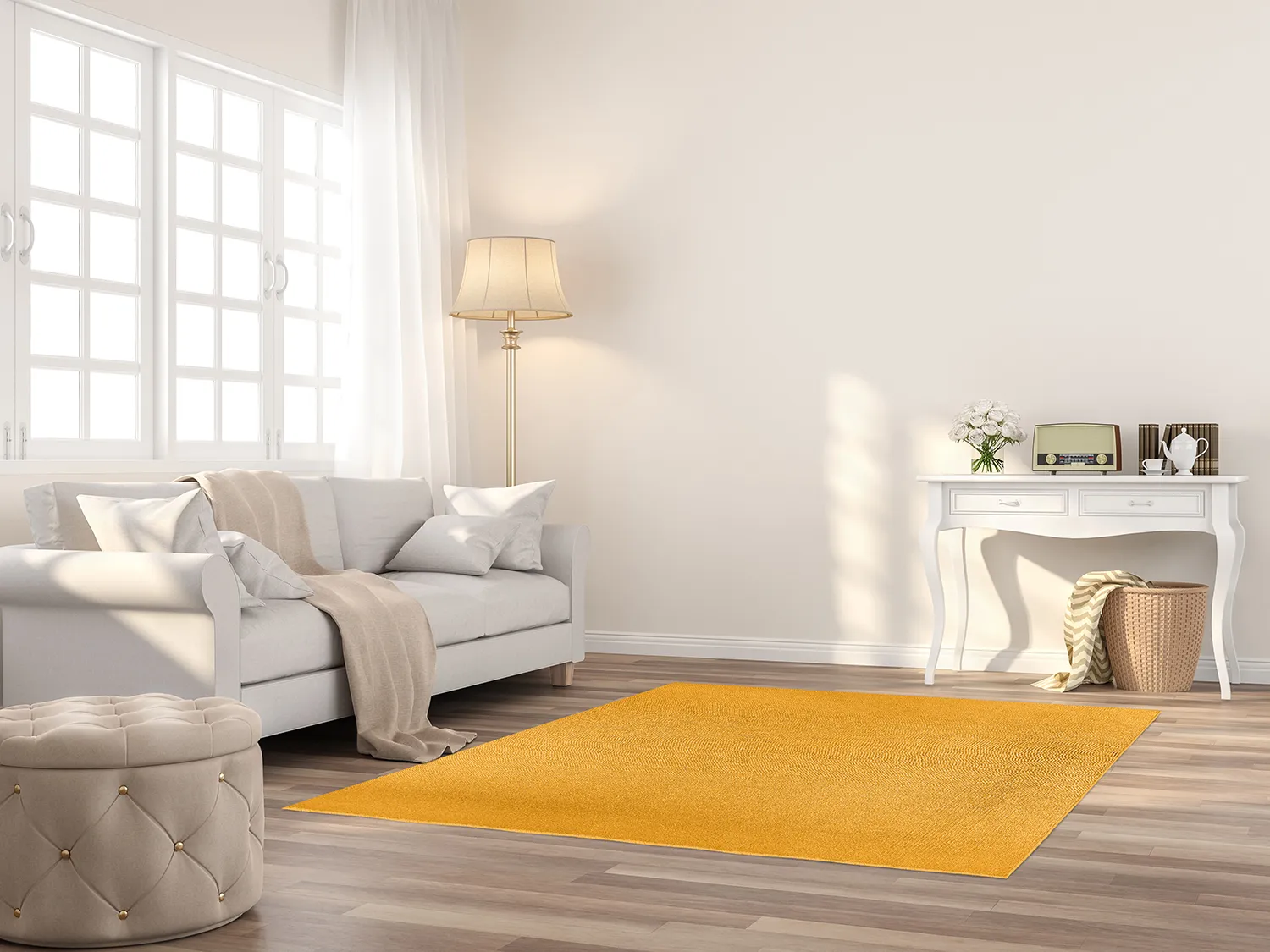 Tapete de lã - Hamilton (Saffron)