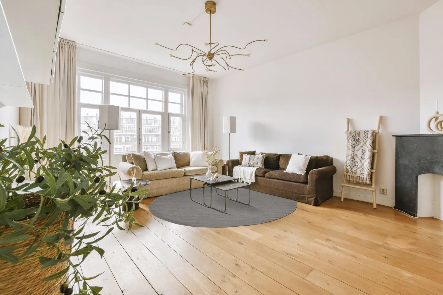 Tapete redondo - Hamilton (Steeple Grey)