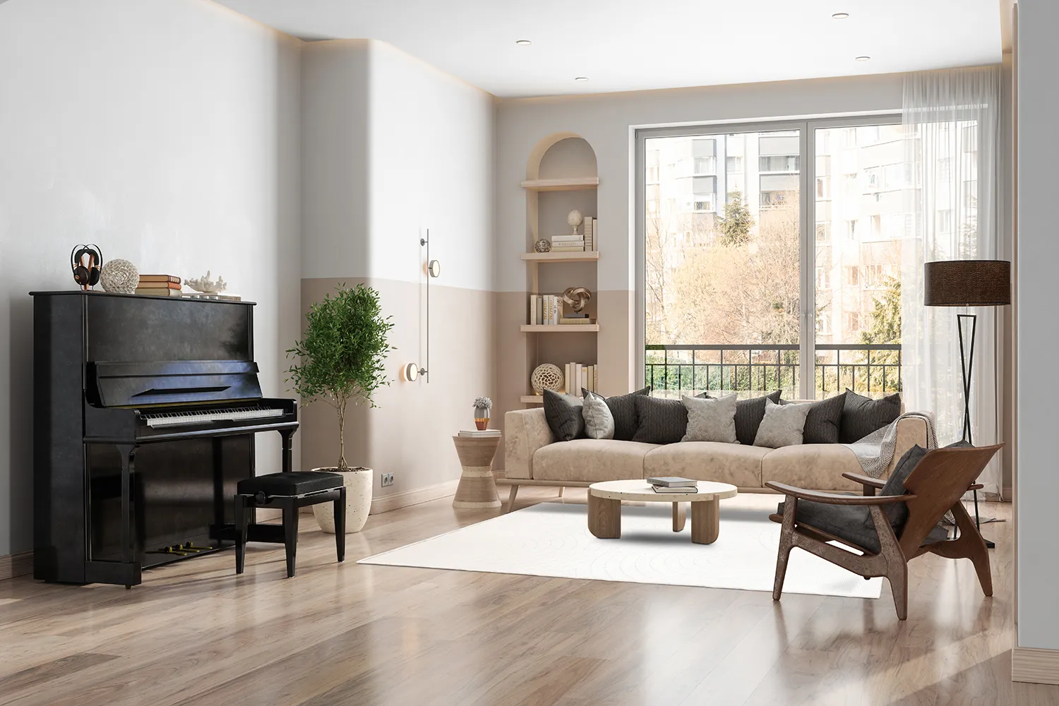 Tapete para interior e exterior - Hayden (offwhite)