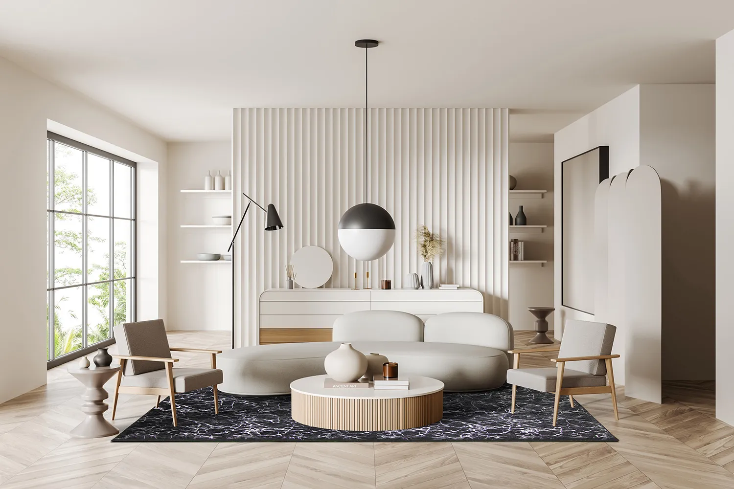 Tapete Wilton - Zaria (preto/prata)