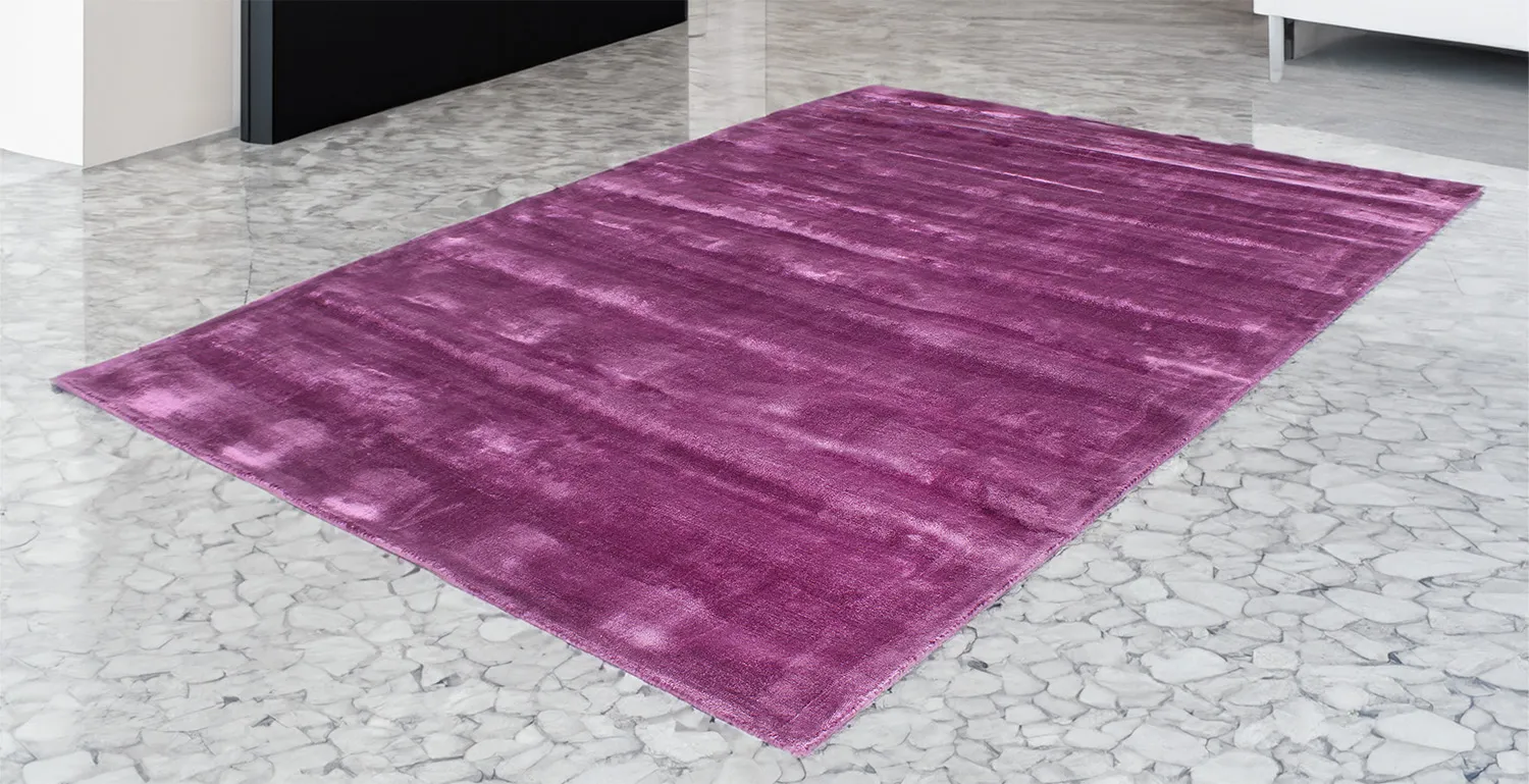 Tapete de viscose - Jodhpur Special Luxury Edition (roxo)