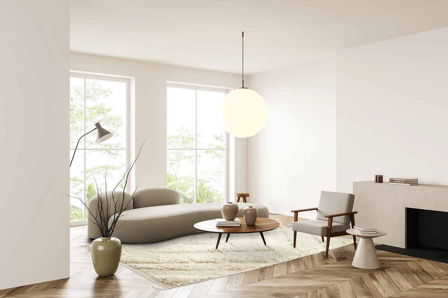 Tapete de lã - Jolie (offwhite)