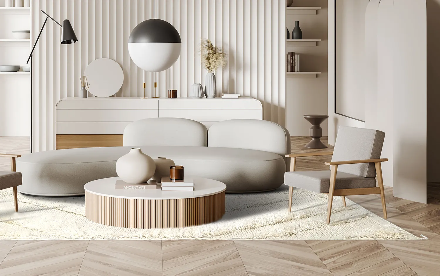 Tapete de lã - Jolie (offwhite)