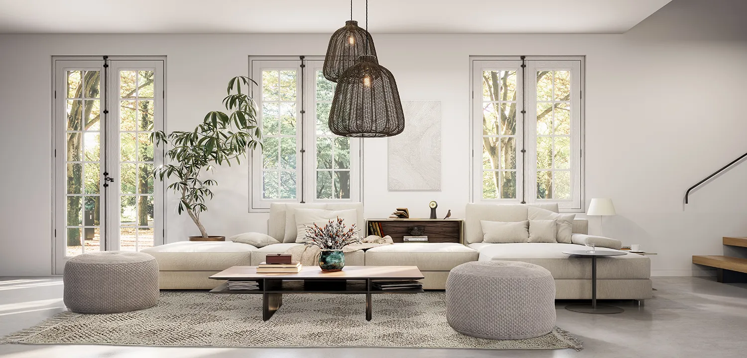 Shaggy - Indoor/Outdoor Dakota (bege)