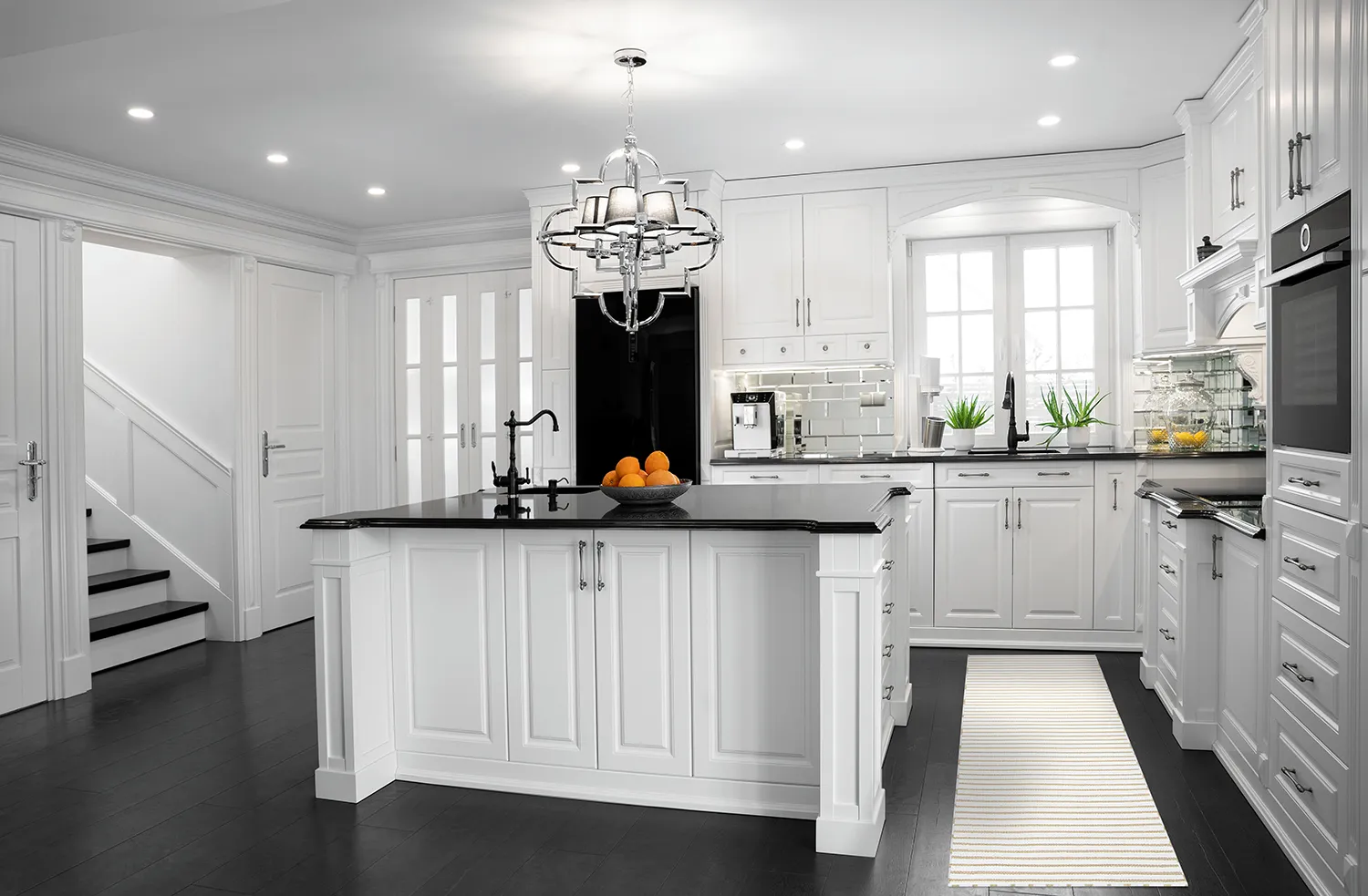 Tapetes de Plástico - Kensington (bege/branco)