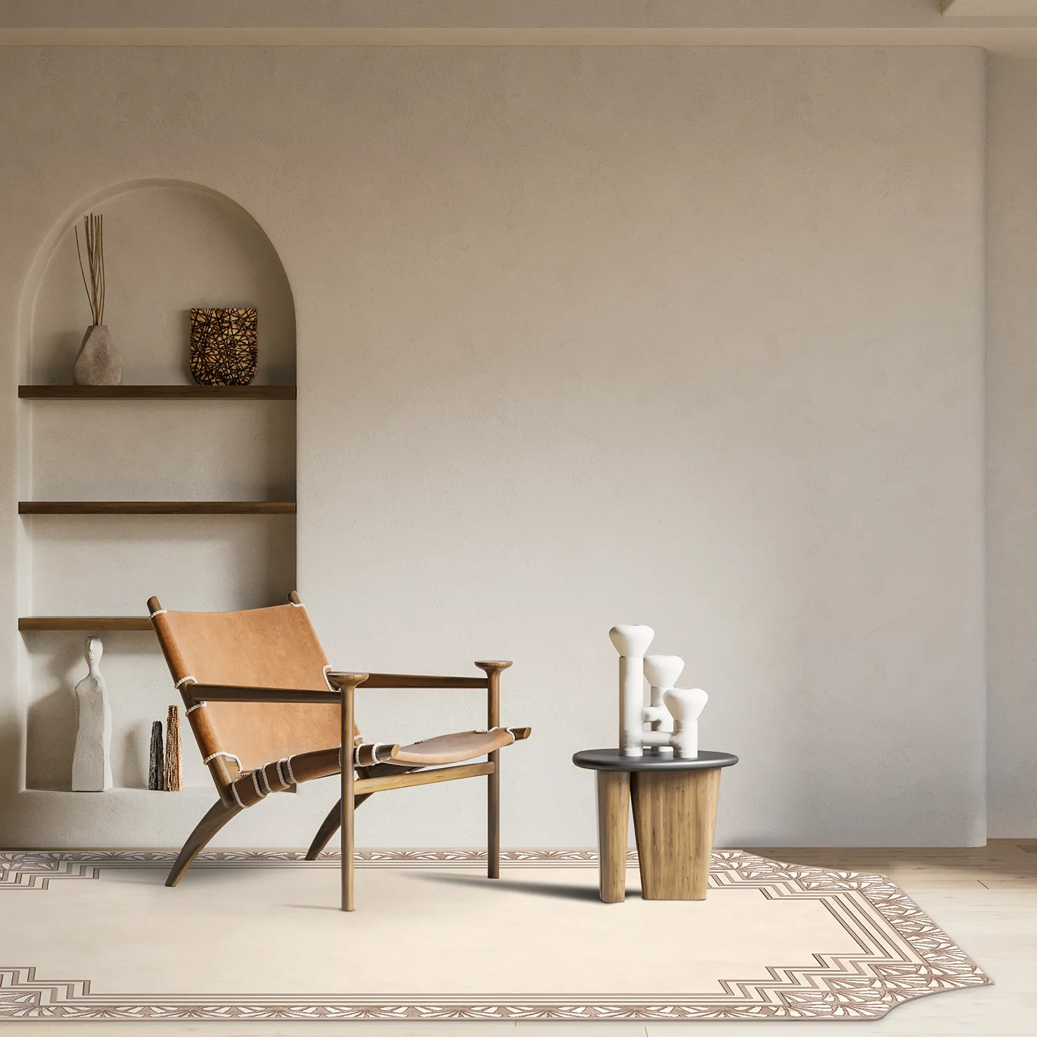 Tapete Wilton - Cleo (bege)