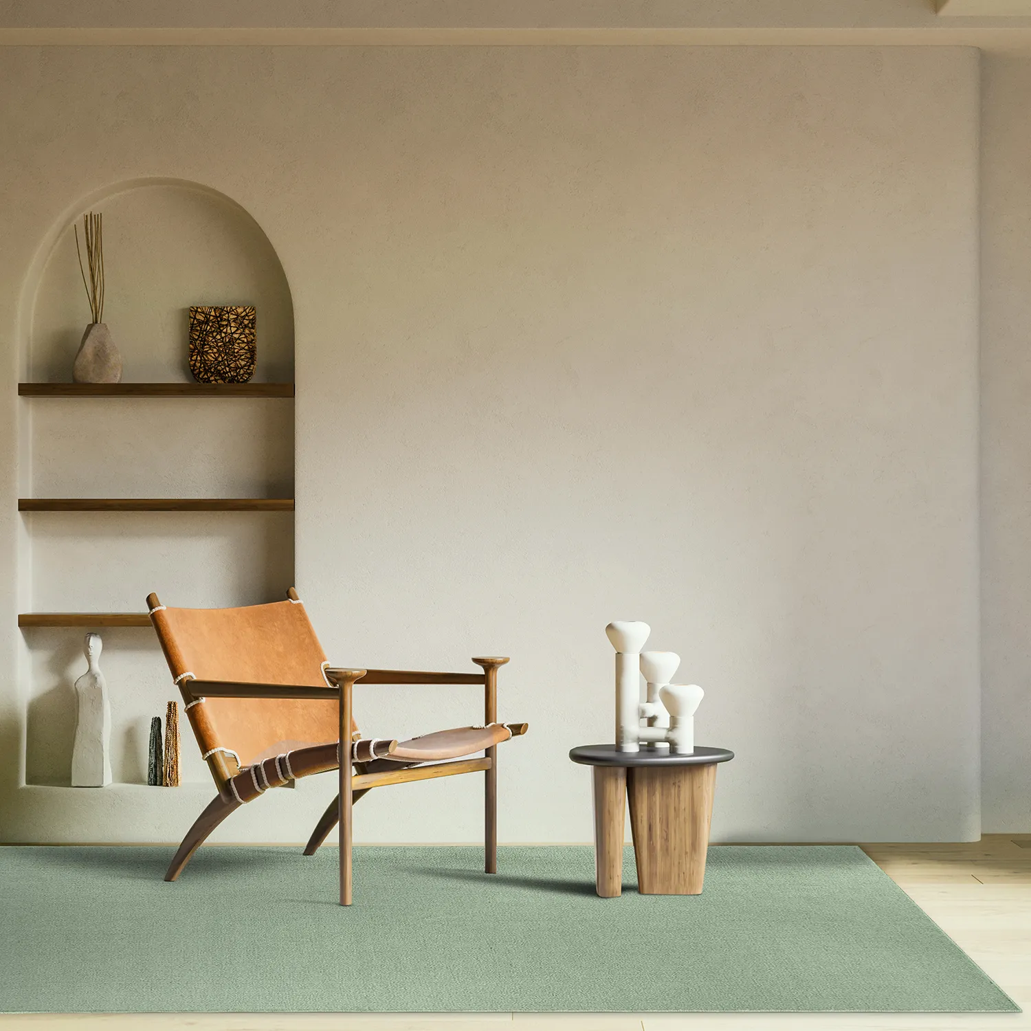 Tapete de lã - Hamilton (verde)