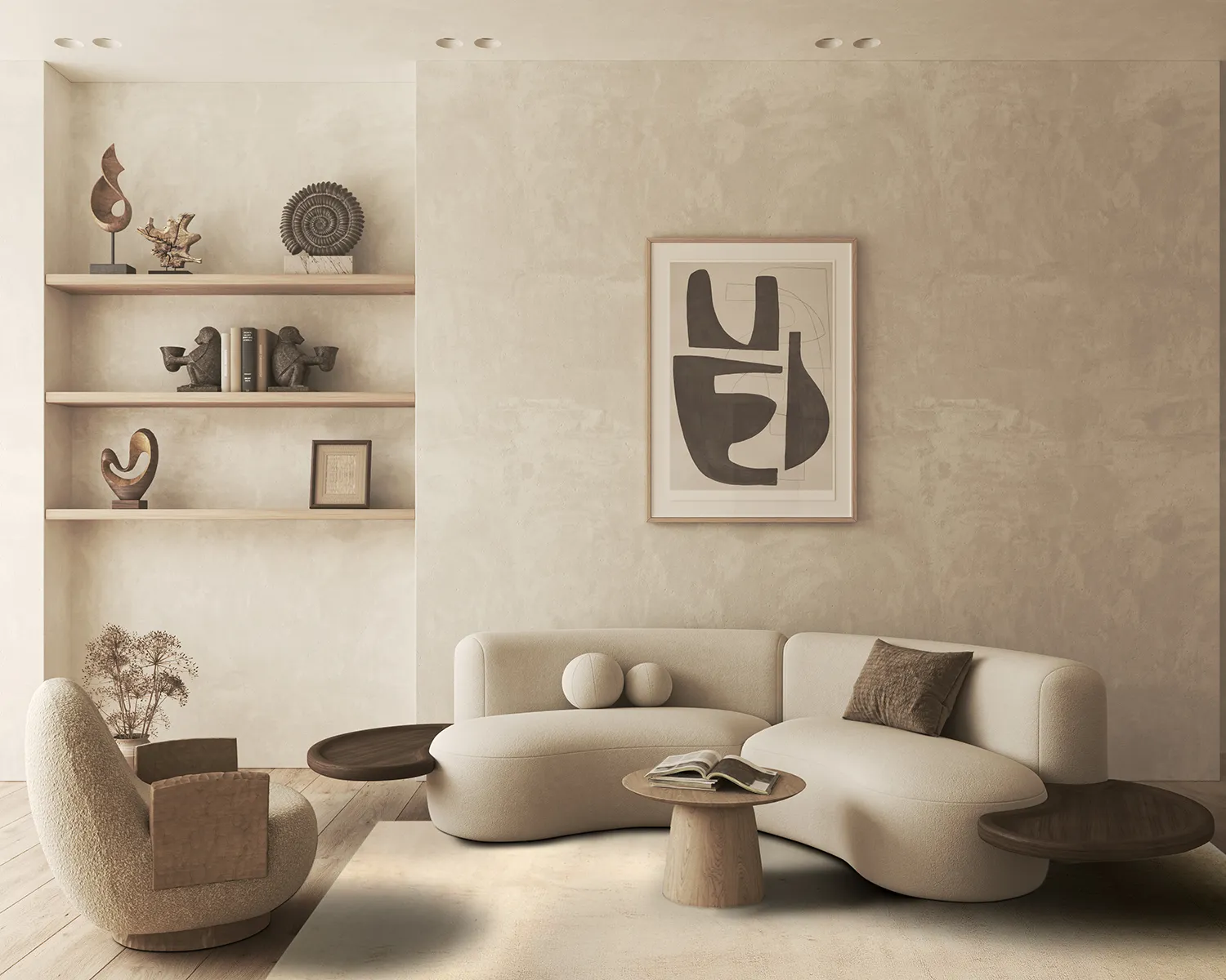 Tapete Wilton - Vevila (bege)